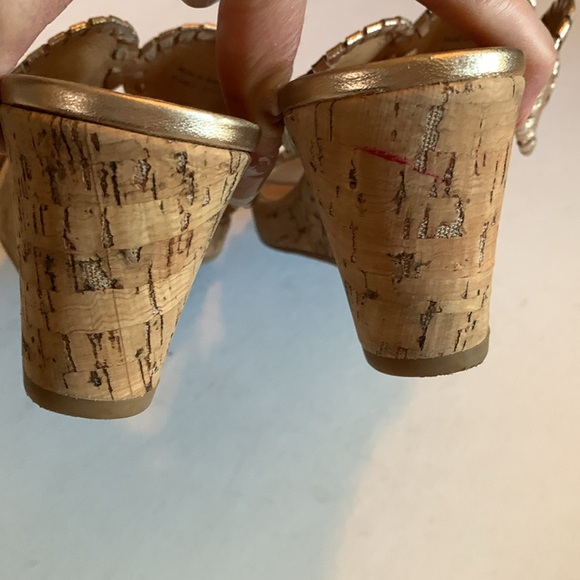 Jack Rogers Lauren Mid Wedge Sandals 7.5 - Picture 11 of 13
